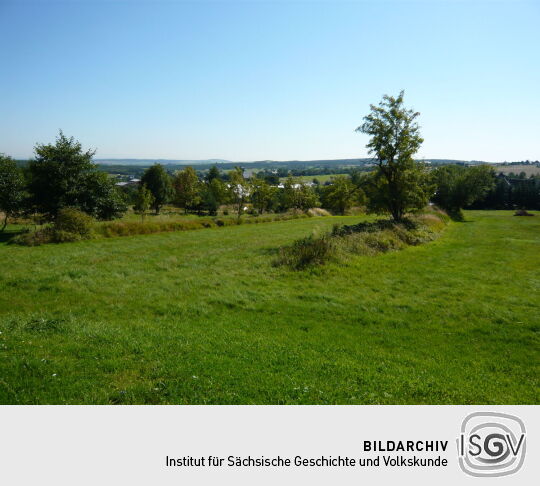 Flurstücke der Exulantensiedlung am Neugeorgenfelder Weg in Georgenfeld