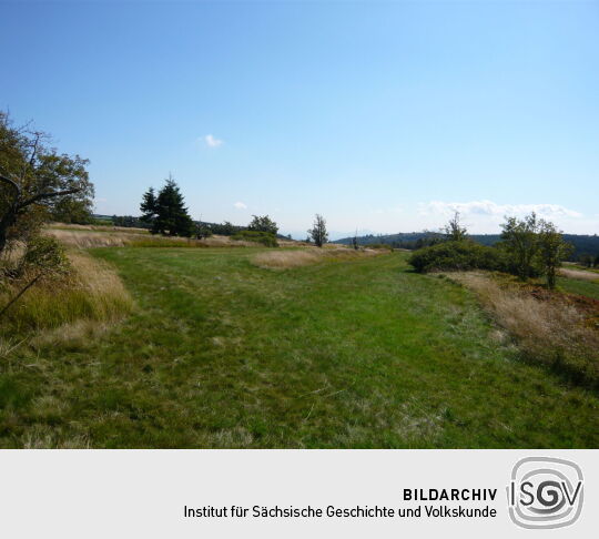 Flurstücke am Rande des Schutzgebiets "Georgenfelder Hochmoor"