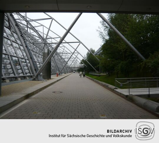 Gebäude der Messe Leipzig