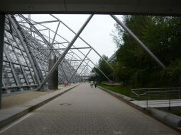 Bild: Gebäude der Messe Leipzig
