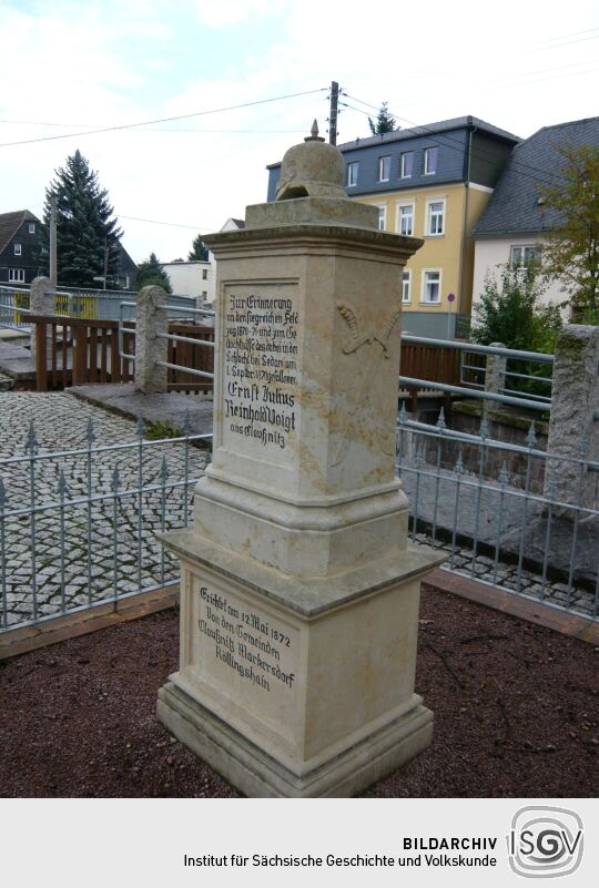 Denkmal am Anger in Clausnitz