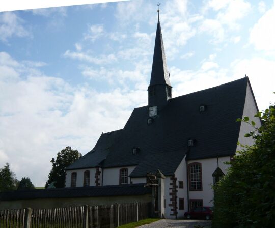 Die Kirche in Claußnitz