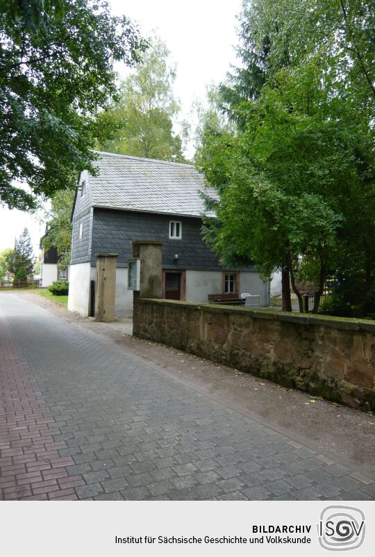 Gebäude auf dem Gelände der Kirchgemeinde in Altmittweida