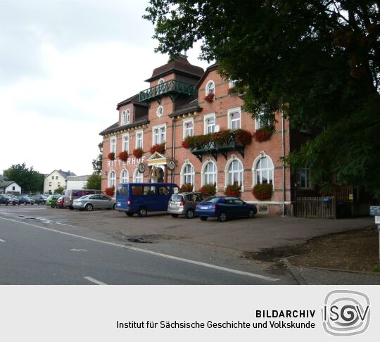 Die Gaststätte "Ritterhof" in Altmittweida