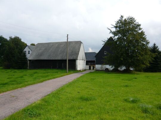 Bauernhof an der Hauptstraße in Altmittweida