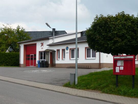 Das Gebäude der Freiwilligen Feuerwehr in Altmittweida