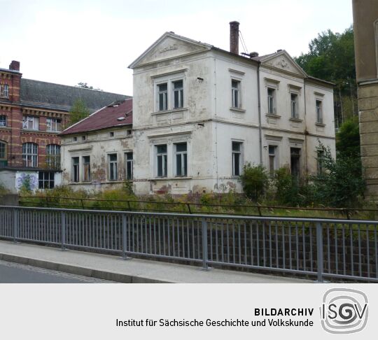 Leerstehende Industriebauten in der Heinrich-Heine-Straße in Mittweida