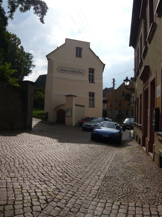 Wohn- und Geschäftshäuser am Kirchberg in Mittweida