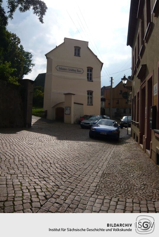 Wohn- und Geschäftshäuser am Kirchberg in Mittweida