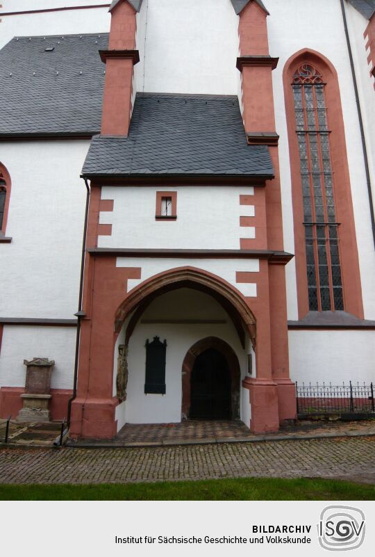 Stadtkirche "Unser Lieben Frauen" in Mittweida, Detail