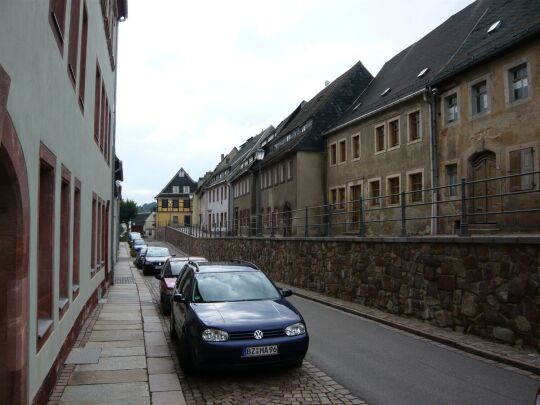 In der Straße "Neustadt" in Mittweida