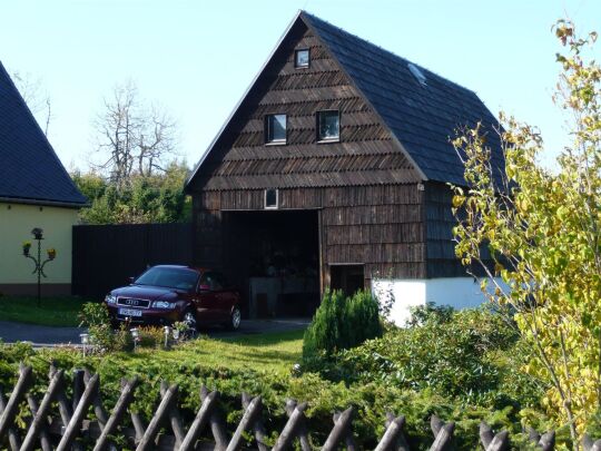 Garage in der Hochmoorstraße in Georgenfeld