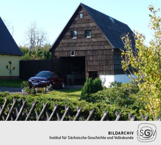 Garage in der Hochmoorstraße in Georgenfeld