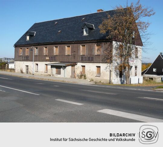 Der geschlossene "Grenzsteinhof" in Georgenfeld