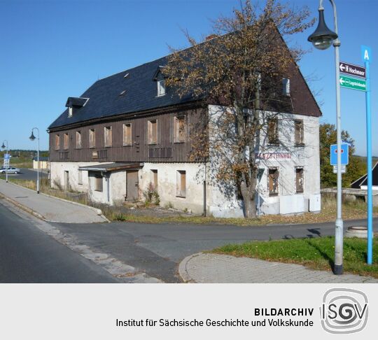 Der geschlossene "Grenzsteinhof" in Georgenfeld