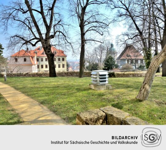 Meißen - Garten des Sächs. Landesgymnasiums St. Afra (Freiheit Nr.13)