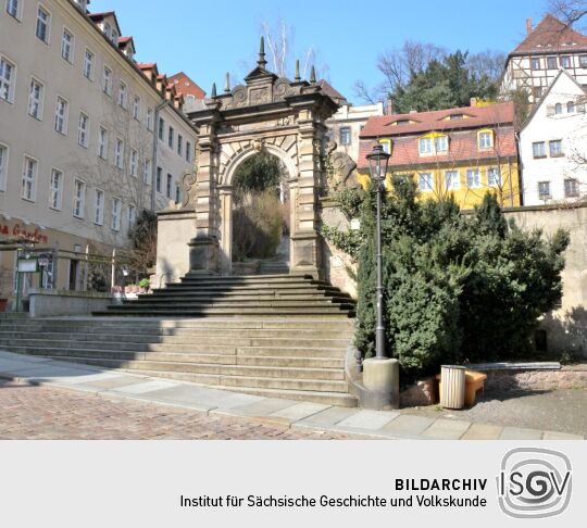 Meißen, An der Frauenkirche - Tuchmachertor (um 1600)