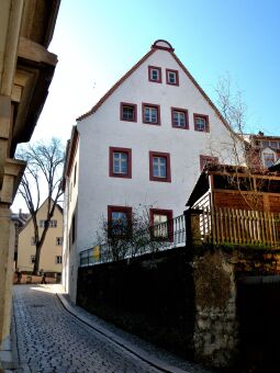 Bild: Meißen, Baderberg - Aufgang von Theaterplatz