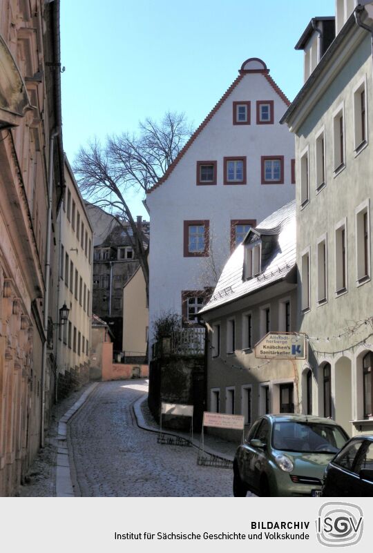 Meißen, Baderberg - Aufgang von Theaterplatz
