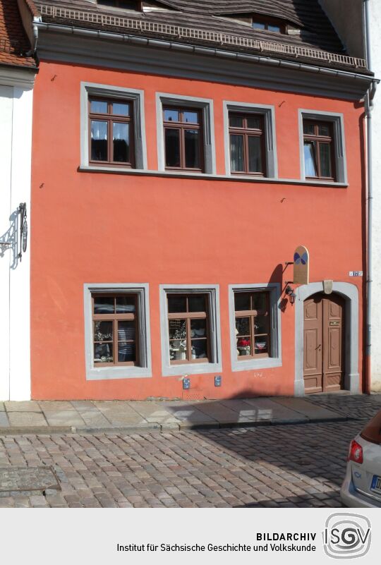 Meißen - Burgstraße Nr.17 (Gravur: MST 1773)