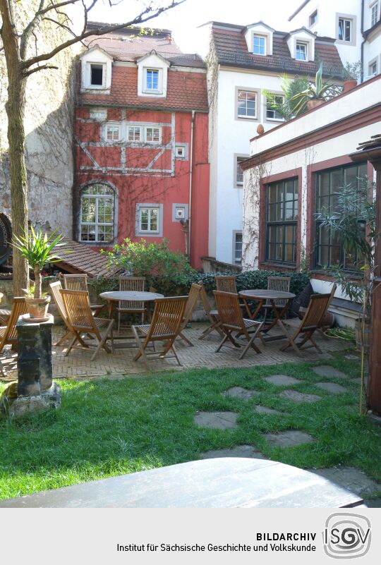 Meißen - "der Weinladen", Burgstraße Nr.18 im Hof