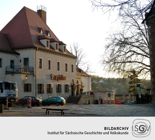 Meißen - Gaststätte "Burgkeller" mit Domplatzterrasse