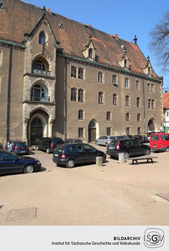Meißen - Das Kornhaus (Domplatz, nordwestliche Seite)