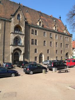 Bild: Meißen - Das Kornhaus (Domplatz, nordwestliche Seite)