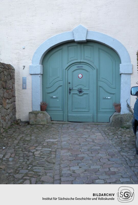 Meißen - Freiheit Nr.7 - Pfarre mit Erker von 1535