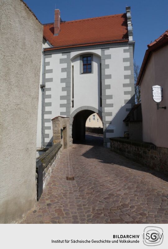 Meißen - Altes Brückentor am Burglehen (Freiheit Nr.2)