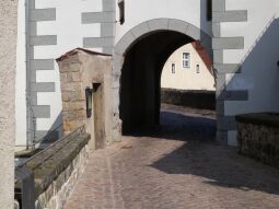 Bild: Meißen - Altes Brückentor am Burglehen (Freiheit Nr.2)