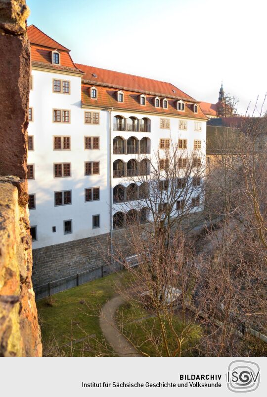 Meißen - ehem. Burglehen (L.-Richter-Haus, Freiheit 2) von Schlossbrücke