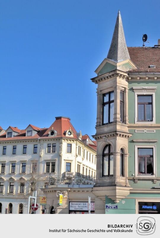 Meißen - Erker an Gerbergasse 20 (Ecke Martinstraße)