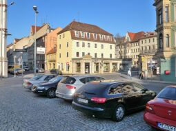 Bild: Meißen - Gerbergasse, Ecke Martinstraße vom Kleinmarkt