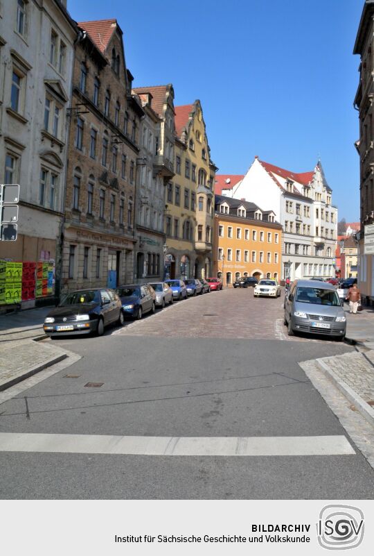 Meißen - Hahnemanns-Platz von Neumarkt / Poststraße