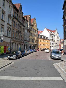 Bild: Meißen - Hahnemanns-Platz von Neumarkt / Poststraße