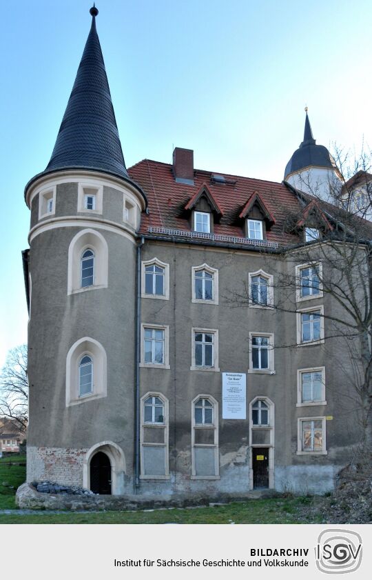 Meißen - Freimaurerloge "Zur Akazie" an Jakobskapelle (Hochuferstraße)