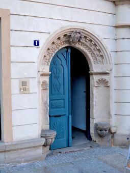 Bild: Meißen - Portal an Kleinmarkt Nr.1