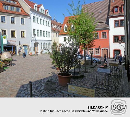 Meißen - Platz am Cafe´Zieger (Ende Leinewebergasse)