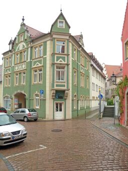 Bild: Meißen - Lorenzgasse Nr.2A - rechts Postgässchen