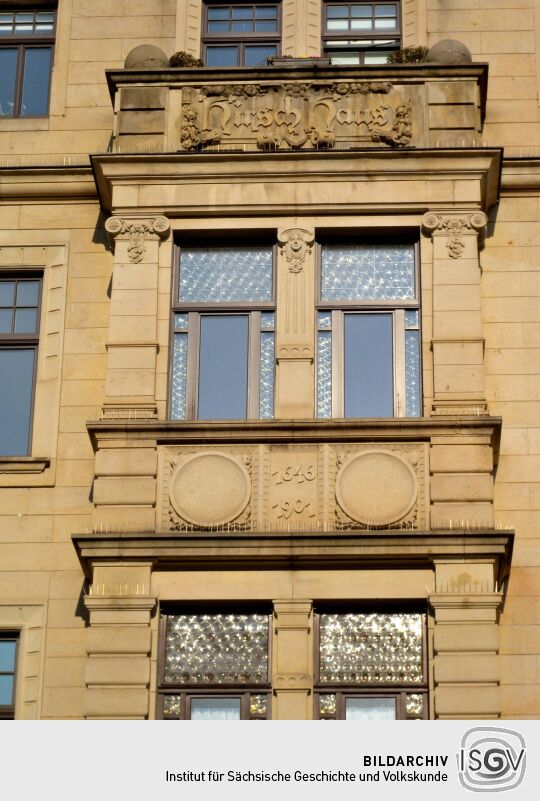 Meißen - Markt 2 - Hirsch Haus 1646/ 1901