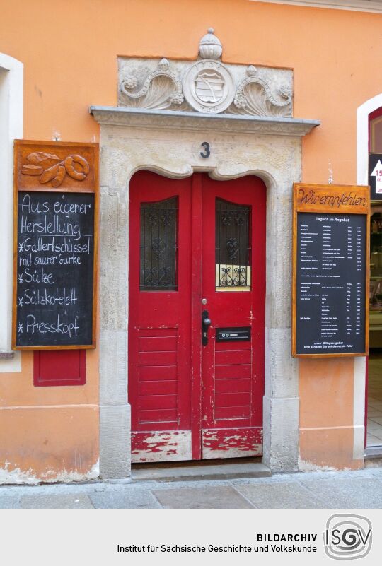 Meißen - Marktgasse 3 - Fleischerei Richter