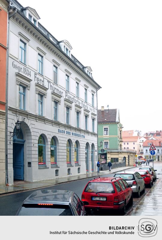 Meißen - Pianofabrik Ferdinand Thürmer seit 1834 -  Martinstraße 12