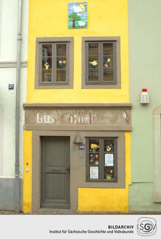 Meißen - Das "Schmale Haus" Neugasse 48