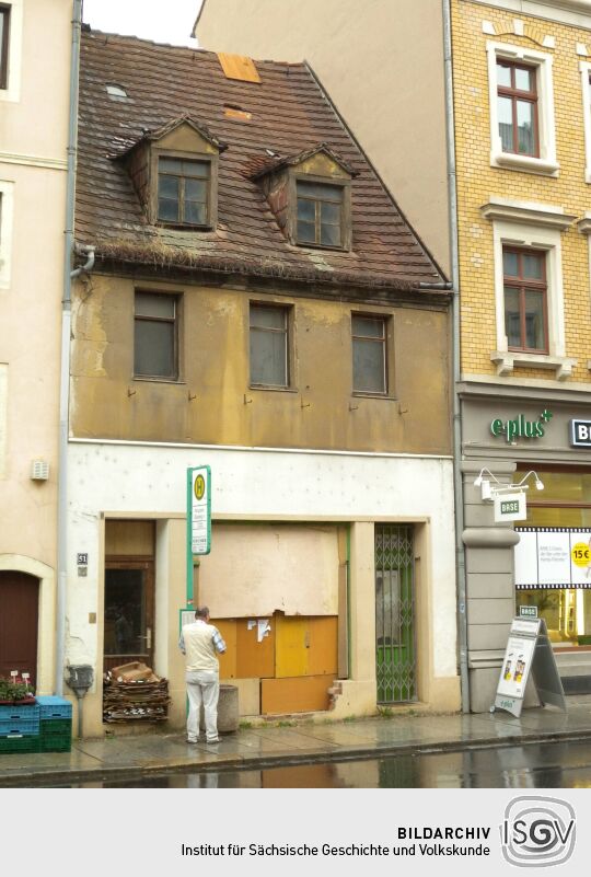Meißen - sanierungsbedürftiges Haus Neugasse 51 mit Bushalestelle
