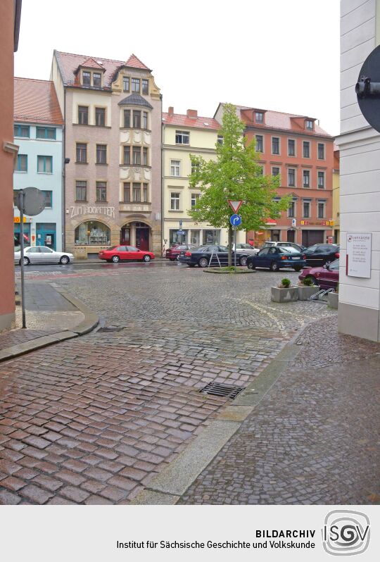 Meißen - Neugasse 26-28 von Ende Görnische Gasse