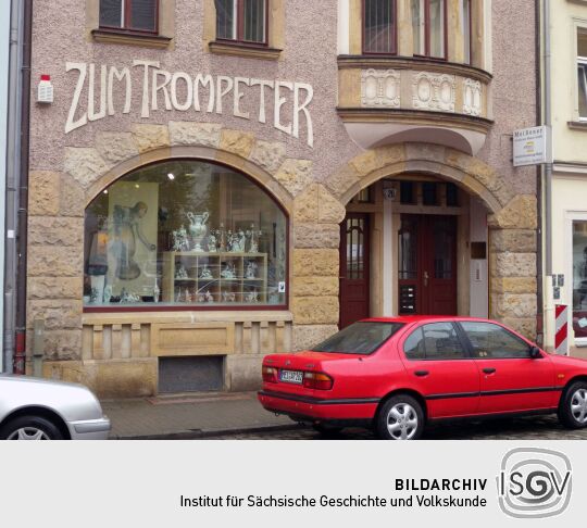 Meißen - ehem. Gaststätte Neugasse 26 - Haus anno 1903