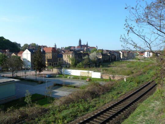 Meißen - Neumarkt und Stadt von Wilsdruffer Straße