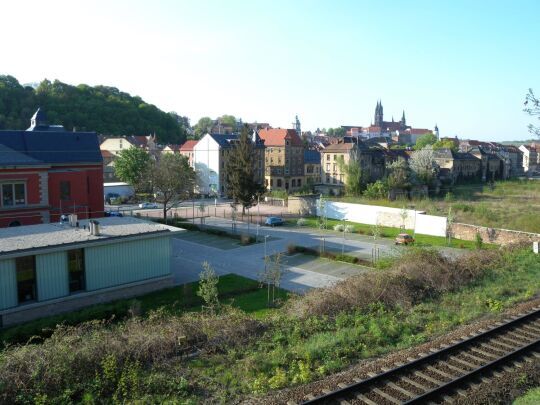 Meißen - Neumarkt und Stadt von Wilsdruffer Straße