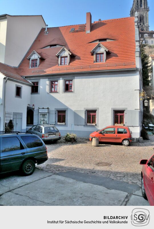 Meißen - Gaststätte "Winkelkrug" (Schlossberg 13 von Lorenzgasse)